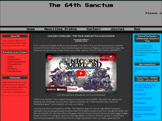 Posts/UnicornOverlord screenshot