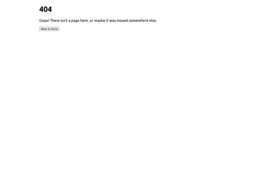 not_found screenshot