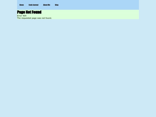 not_found screenshot