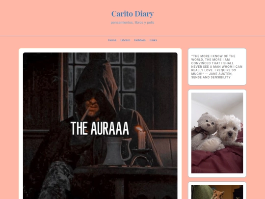 blog screenshot