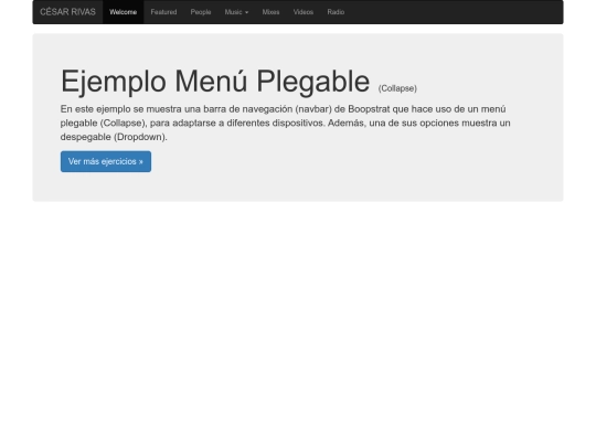 pages/menucol screenshot