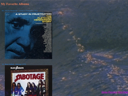 albums2 screenshot