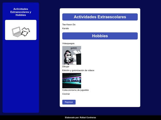 actividades screenshot
