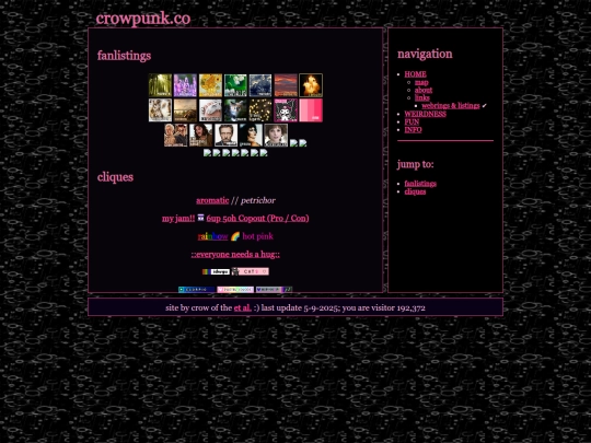 links/fanlistings screenshot