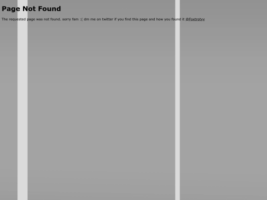 not_found screenshot