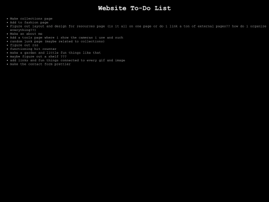 todo screenshot
