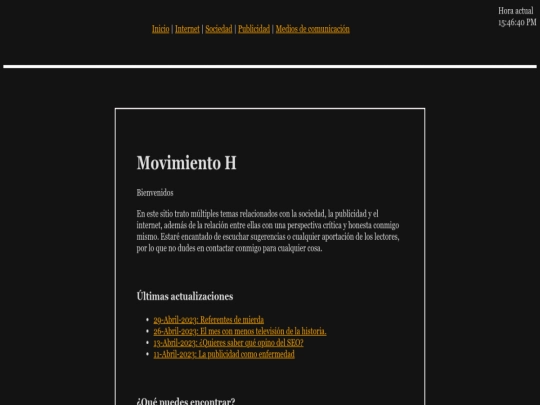 index screenshot