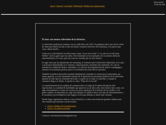 medios/mesmenostv screenshot