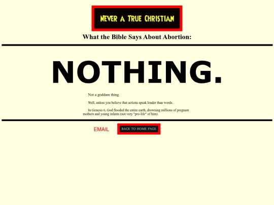 abortion screenshot