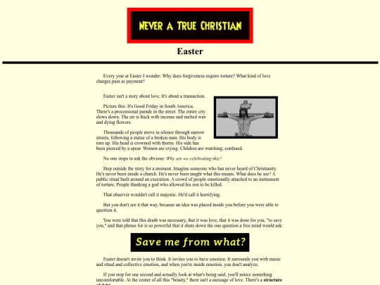 easter screenshot