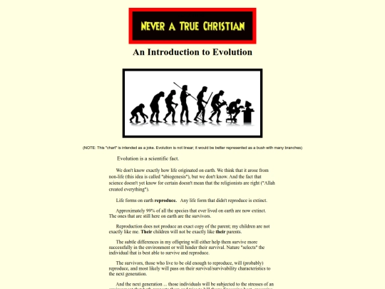 evolution screenshot