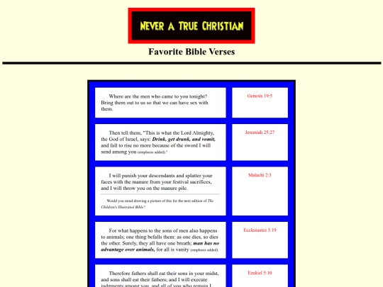favorite-verses screenshot