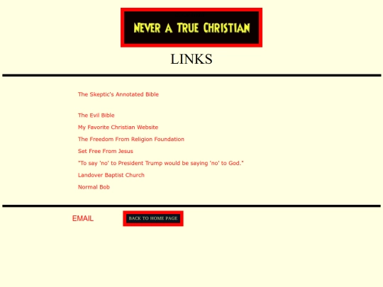 links screenshot