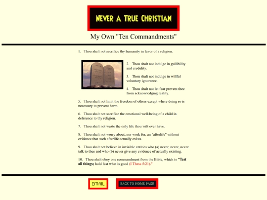 tencommandments screenshot