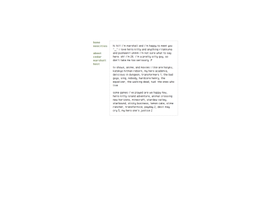 about/marshall-about screenshot