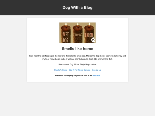 dogwithablog screenshot