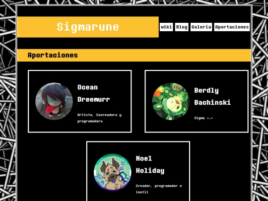 aportaciones screenshot