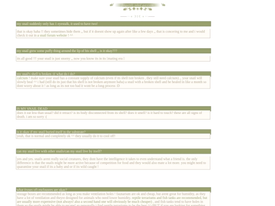 faq screenshot
