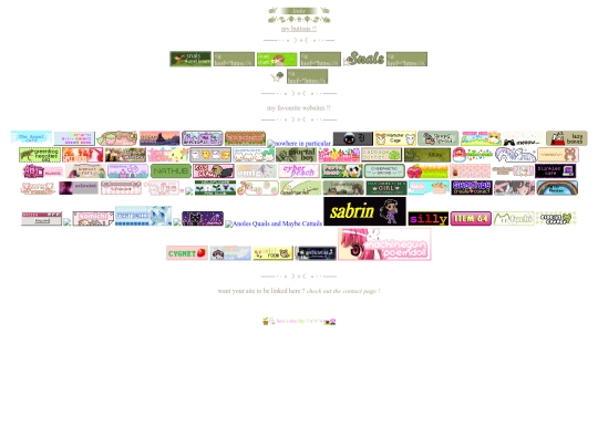 links screenshot