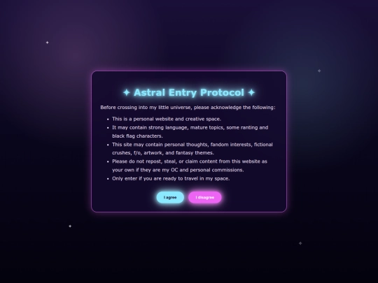 warning screenshot