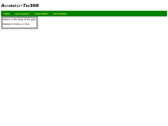 history screenshot