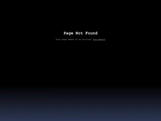 not_found screenshot