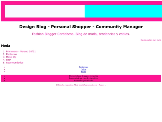 moda screenshot