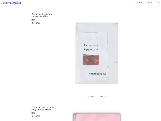 zines screenshot