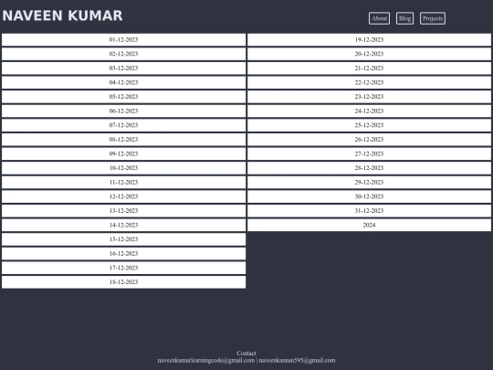 blog screenshot