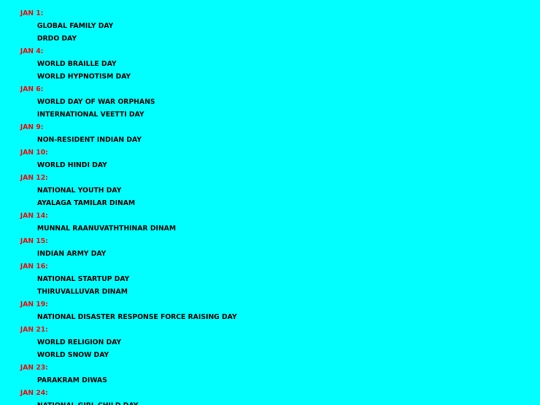 tnpsc/CurrentAffairs/Jan_Days screenshot