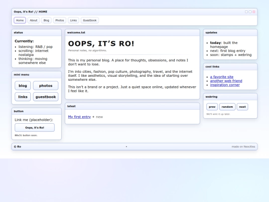 index screenshot