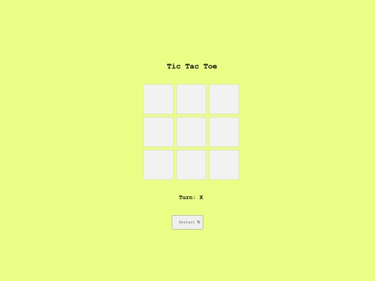 tictactoe screenshot