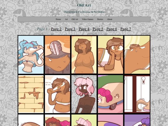 Page1OldArt screenshot