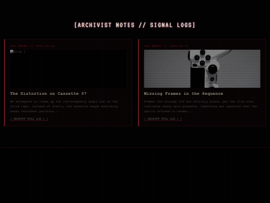 blog screenshot