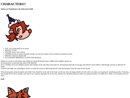 characters screenshot