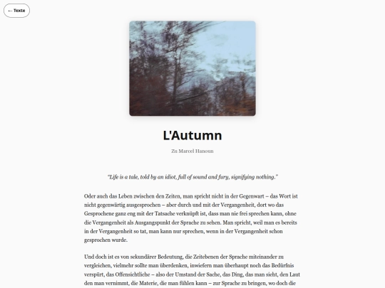 LAutomne/LAutomne screenshot