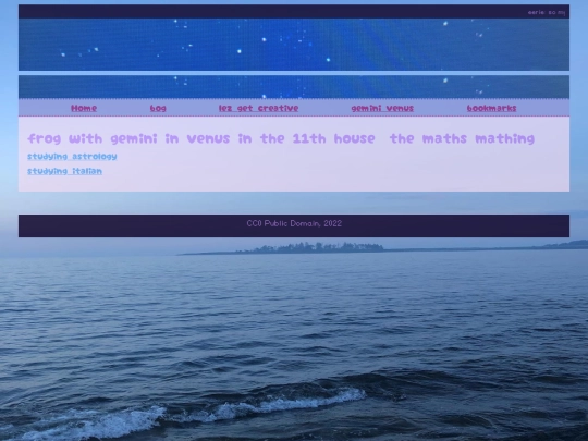 navbar/geminivenus screenshot