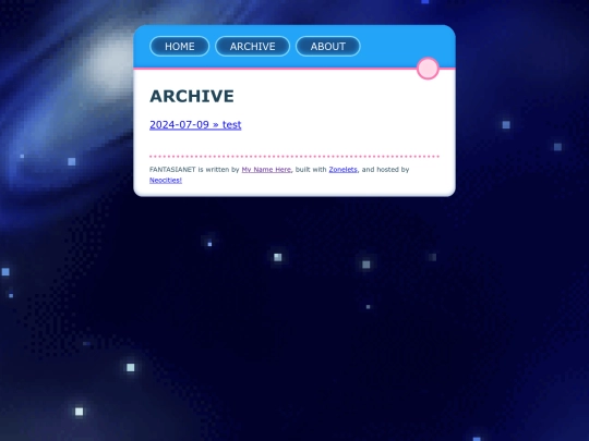 archive screenshot