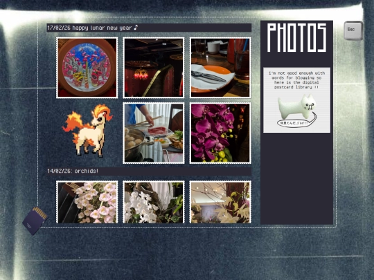 photoblog screenshot