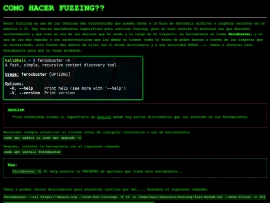 fuzzing screenshot