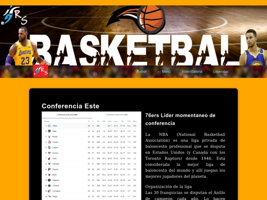 paginas/basket screenshot