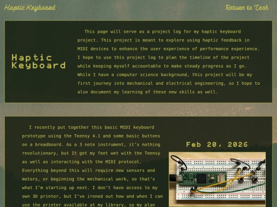 hapticKeyboard screenshot