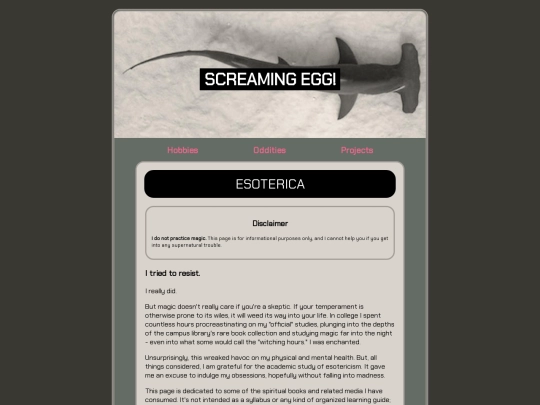 esoterica/esoterica2 screenshot