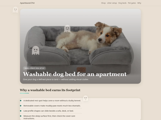 pet/dog-bed screenshot