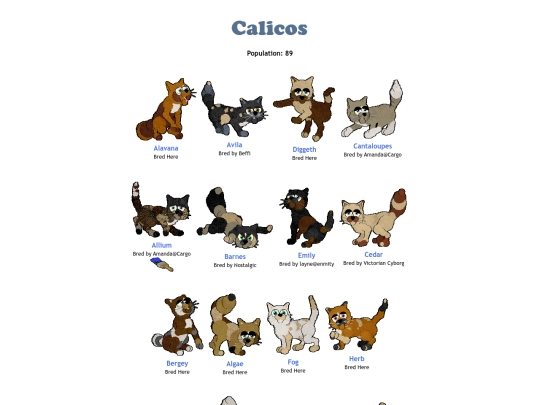 calicos screenshot