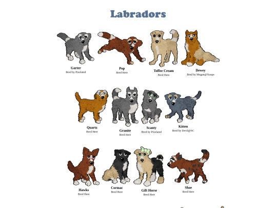 labradors screenshot