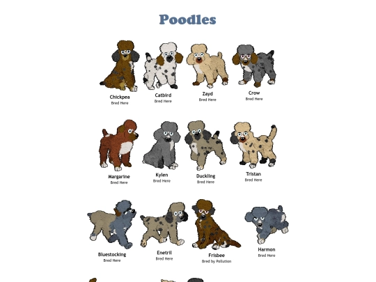 poodles screenshot