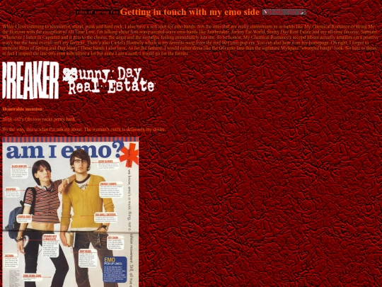 Myemoside screenshot