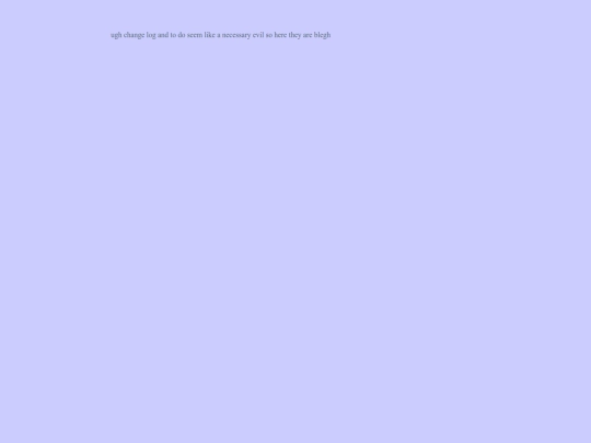 changelog/changelog screenshot