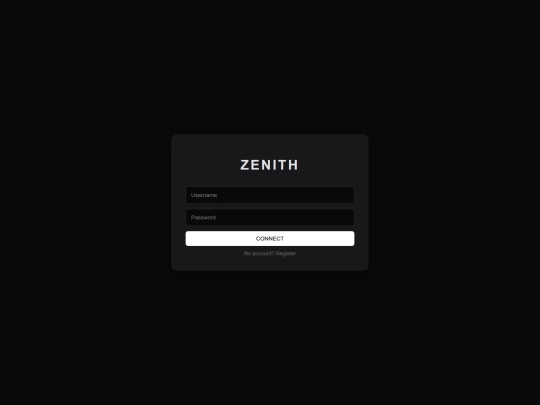 admin screenshot